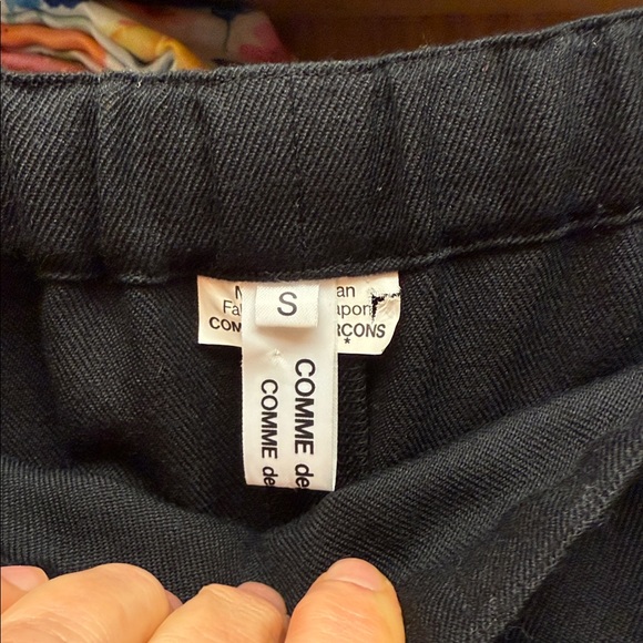 Commes De Garçons Wool Black Midi Skirt Size S - Picture 5 of 6